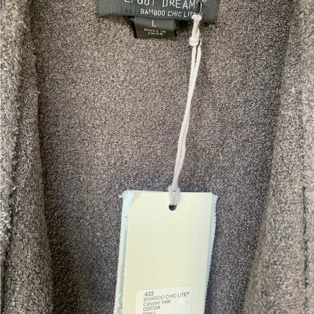 Barefoot Dreams Bamboo Chic Lite Gray Vest